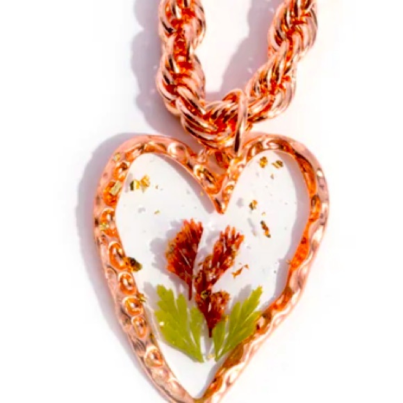 🤎🌾🌼NATURE’S HEART❗️ PAPARAZZI “COMING AROUND” COPPER NECKLACE❗️🌼🌾🤎 - Picture 3 of 5